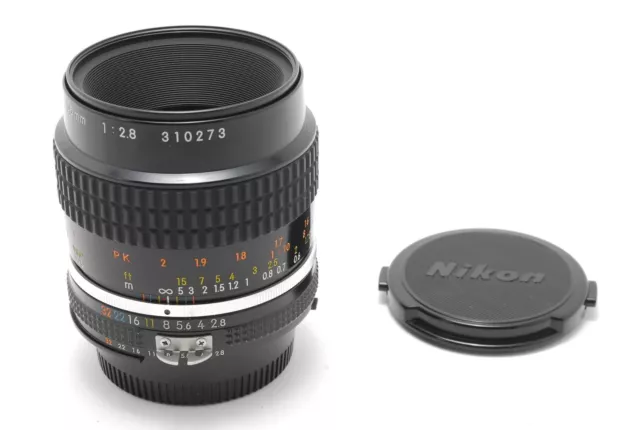 【MINT】Nikon Ai-s AIS Micro Nikkor 55mm f/2.8 MF Macro Lens From JAPAN