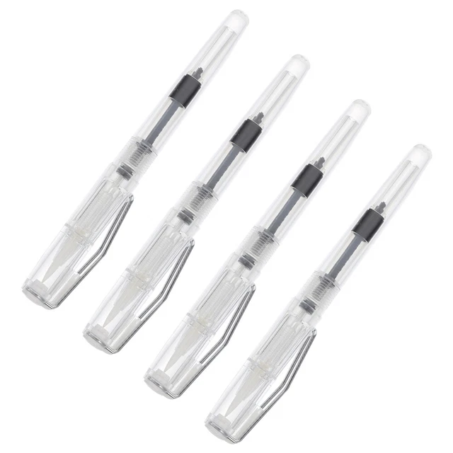4 Pcs Stylo D'art De Calligraphie Stylo Plume Stylos Colorés Tête Molle