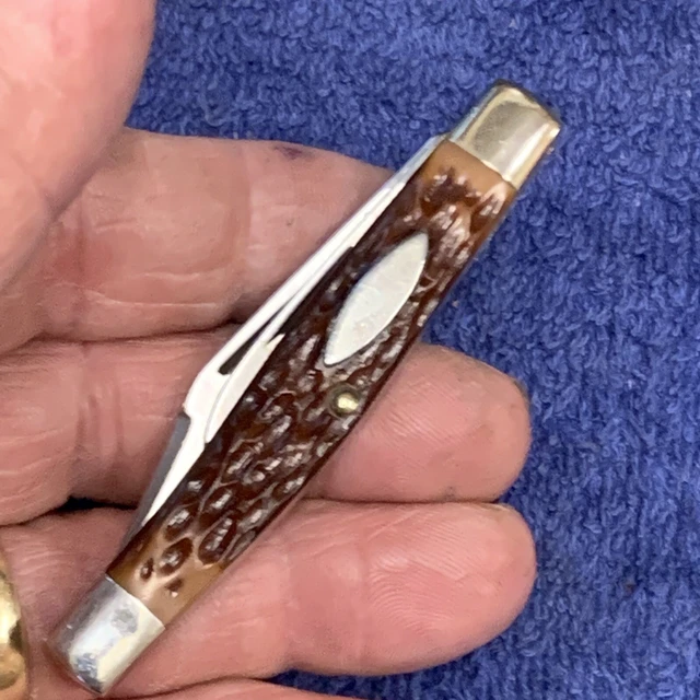 VINTAGE CAMILLUS NEW York 177 Razor Edge Delrin Pen Pocket Knife Tight