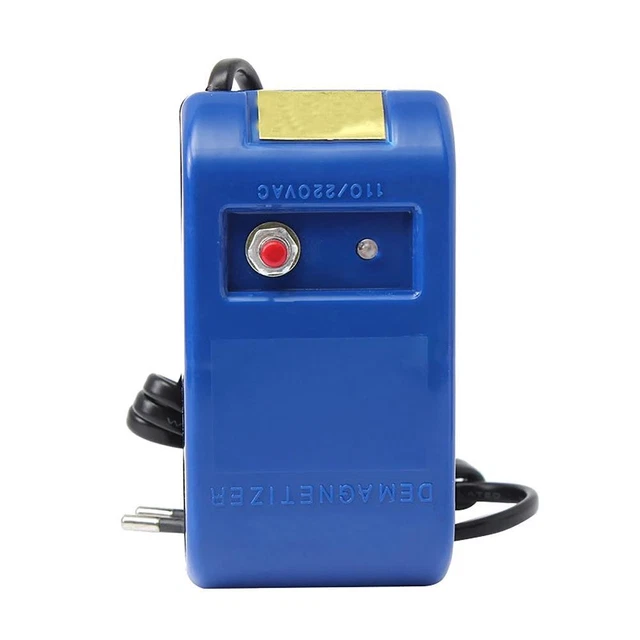Plastic Watch Demagnetizer 120x65mm Blue Watchmaker Repair Tool for Watch Adjust