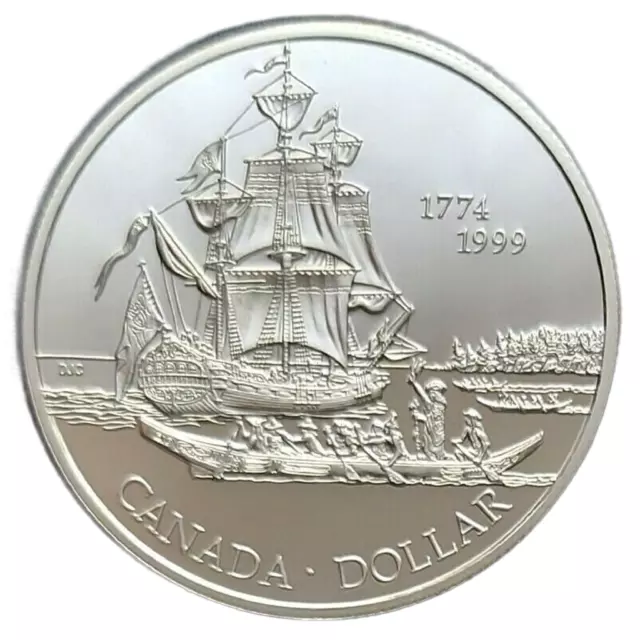 Canada 1999 - Juan Perez - Proof Silver Dollar!!