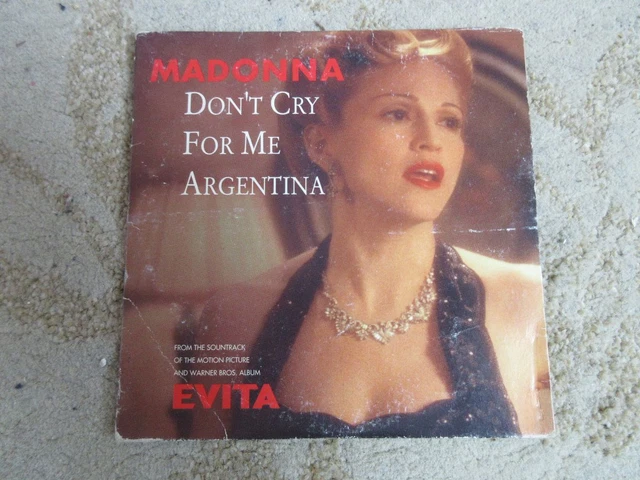 CD MUSIQUE 4 TITRES - MADONNA - DON'T CRY FOR ME ARGENTINA - 4 Versions ...