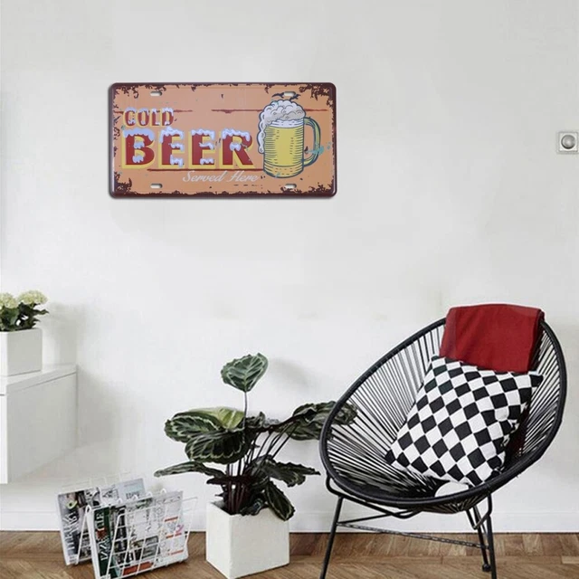 insegna parete vintage pesca decorazione in metallo 20 32x30