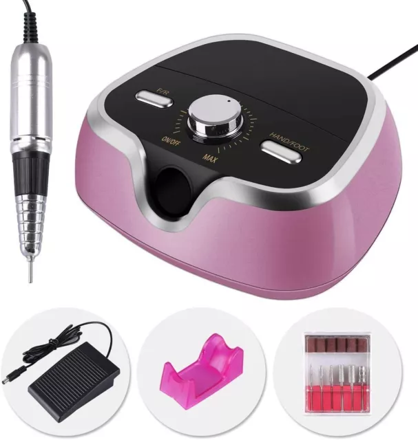 Fresa Per Unghie Professionale 35000 Giri Ricostruzione Manicure Pedicure M3