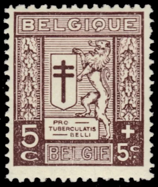 BELGIUM B59 - Anti-tuberculosis Fund "Cross of Lorraine" (pb83271)