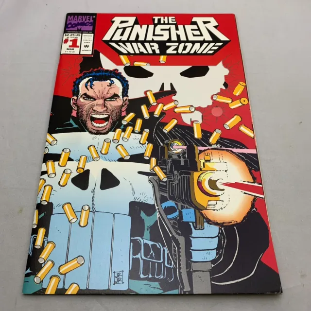 The Punisher War Zone #1 (1992, Marvel Comics) First Origins issue!