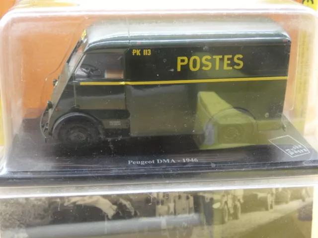 PEUGEOT DMA 1946 "POSTES" 1/43 NOREV Neuf Boite d'Origine