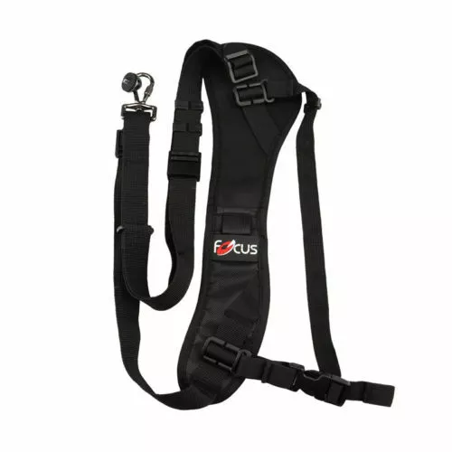 Quick Black Camera Neck Strap Shoulder Belt Sling for DSLR Digital SLR