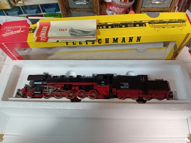 Locomotive Vapeur Fleischmann HO 41270 / 4130 - Train électrique Analogique
