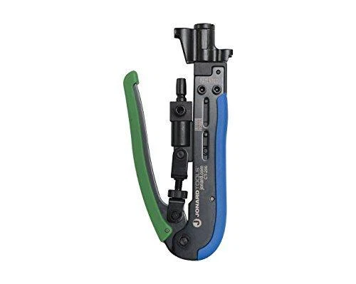 Jonard Tools CT-200, Universal Compression Tool with Dual Head for Coaxial Cable