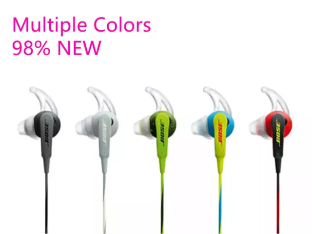 Bose SoundSport In-Ear Headphones 3.5mm Jack Wired Earphones in Multiple Colors