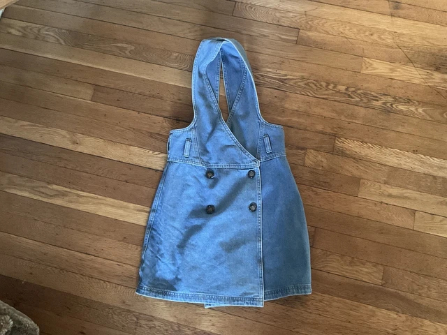 Urban Outfitters BDG Overalls Jean Jumper Skirt Size M