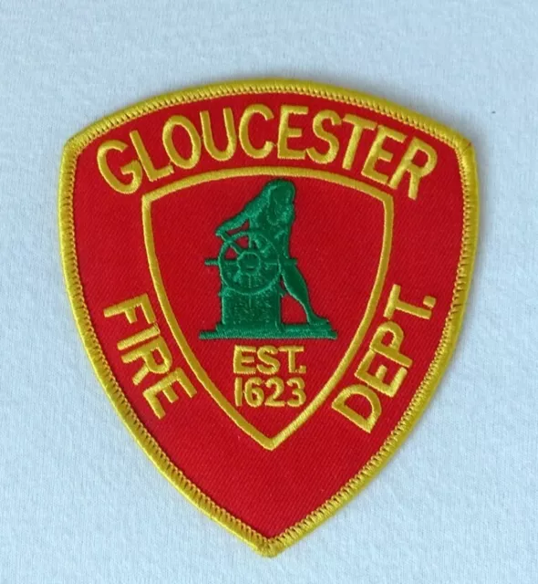 Gloucester  Fire Dept -- Feuerwehr -- USA - Patch Ärmelabzeichen