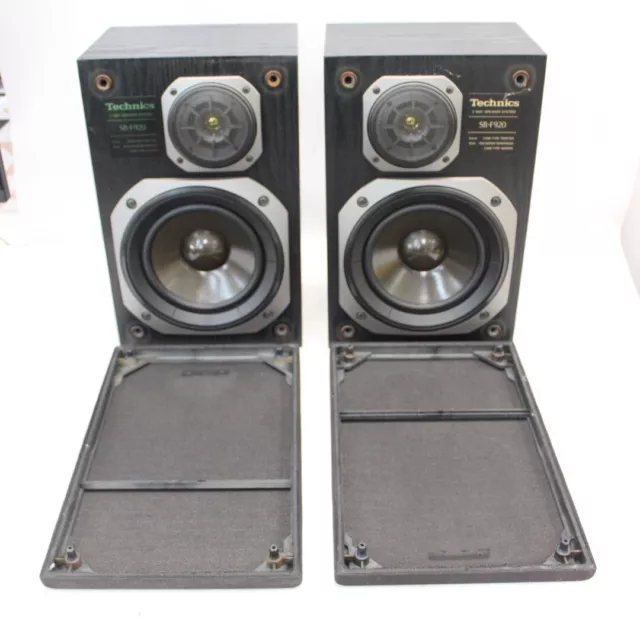 Pair of TECHNICS SB-F920 2 Way Speaker System Bookshelf Speakers - C98