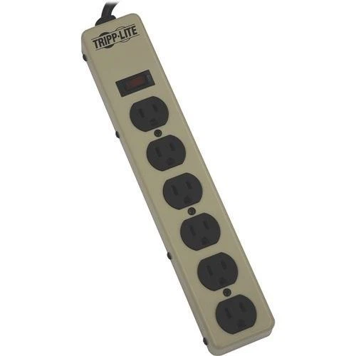 NEW Tripp Lite by Eaton 6NX6 Waber Power Strip Metal 6-Outlet 6 ft. 1.83 m Cord