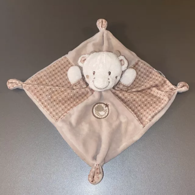 Doudou Plat Vache Marron Pois Blanc Oiseau Poule Mots D'enfants Leclerc
