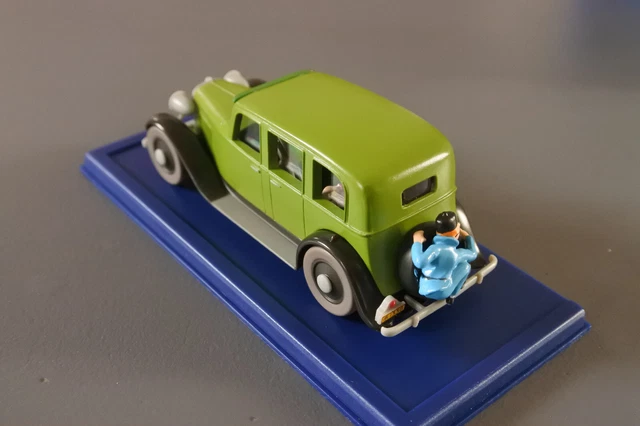 Voiture Miniature Tintin N°9 Limousine Lotus Bleue Atlas 1:43 - Modèle Collection, Occasion