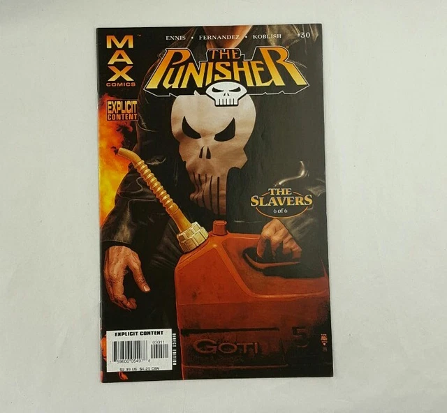 Max Comics The Punisher #30 The Slavers 6 of 6