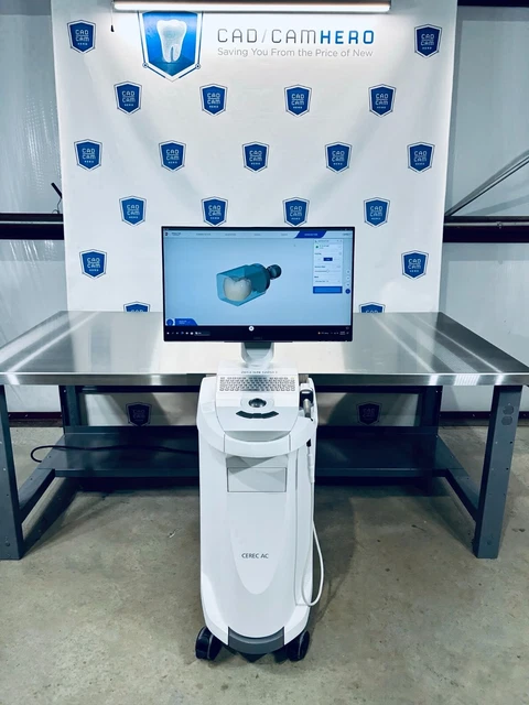 2013 Sirona CEREC AC Omnicam | CEREC 5.2 SW | New PC | Touchscreen (122513)
