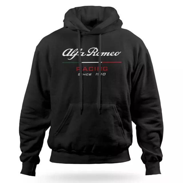 SWEAT SHIRT JERSEY A Capuche Personnalise Alfa Romeo Racing Noir S M L XL XXL EUR 58 90 PicClick FR