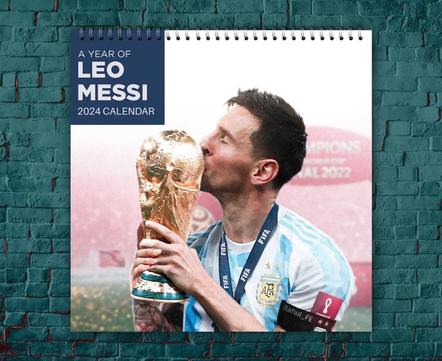 LEO MESSI CALENDAR 2024 Celebrity Calendar Leo Messi 2024 Wall