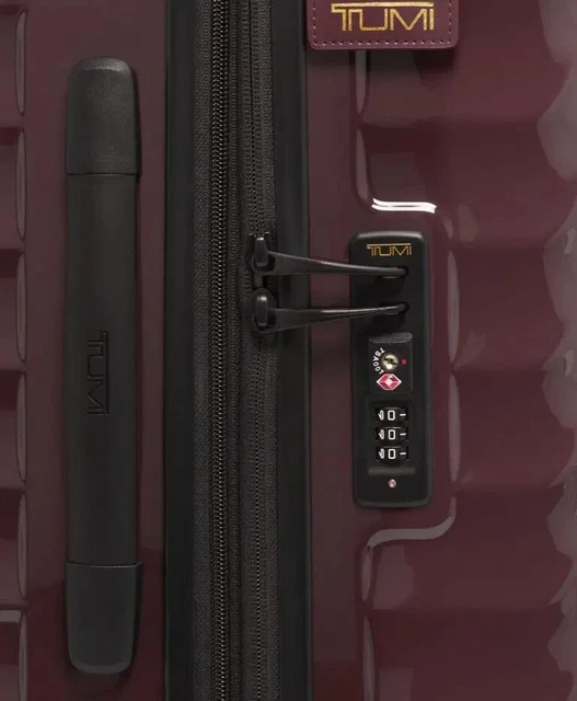 TUMI 31 In 19 Degree Extended Trip Spinner Expandable 4-WL Packing Case Beetroot 4