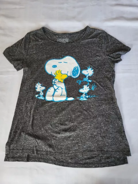 Women's Snoopy & Woodstock Graphic T Shirt Size Medium