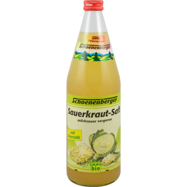 Schoenenberger Sauerkraut-Saft milchsauer vergoren, 750 ml Lösung 692305