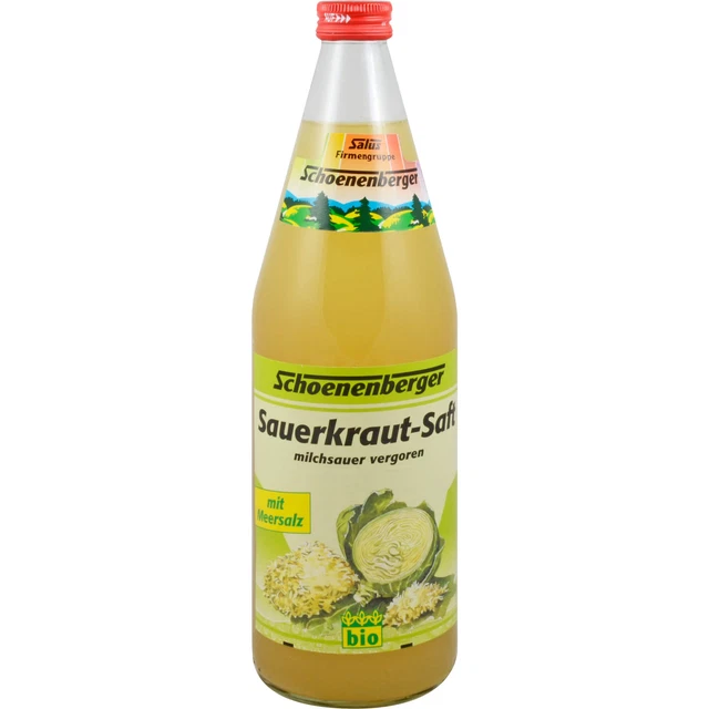 Schoenenberger Sauerkraut-Saft milchsauer vergoren, 750 ml Lösung 692305