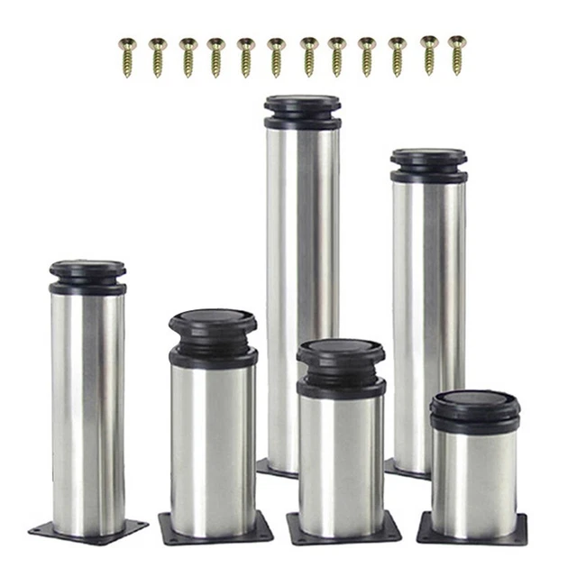 Cabinet tiroir pied pied support de remplacement support en acier inoxydable can
