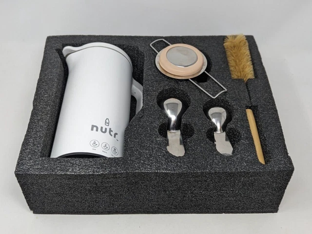 NUTR Machine Automatic Nut Milk Maker Homemade Almond Oat Coconut Power Cord