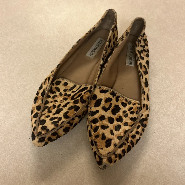Featherl leopard deals steve madden
