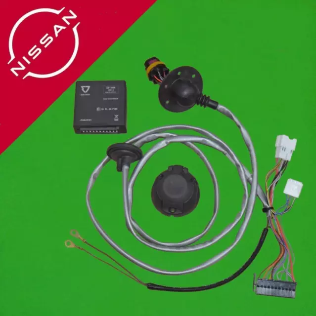 GENUINE NISSAN QASHQAI J11 Tow Bar Electric Wiring Kit 7 Pin £49.95