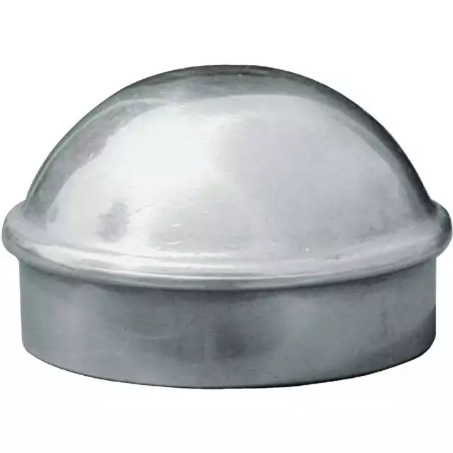 Midwest Air Tech Rounded Post 2-3/8 in. Aluminum Cap 328558C Pack of 90 Midwest