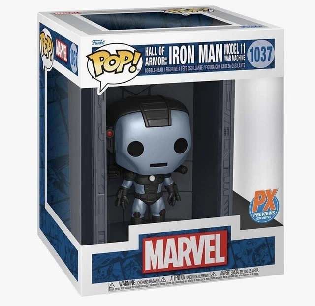 Funko Pop! Deluxe: Marvel - Hall of Armor: Iron Man Model 11 War Machine...