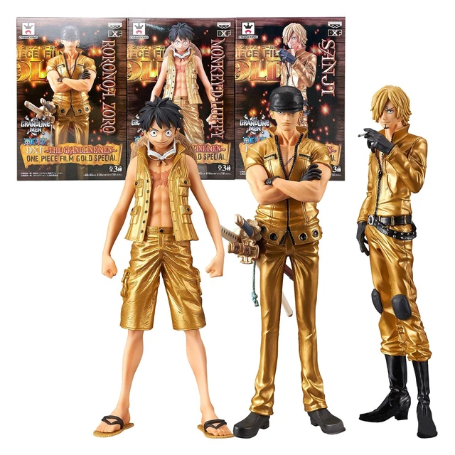 ONE PIECE DXF THE GRANDLINE MEN FILM GOLD SPECIAL Figura Luffy