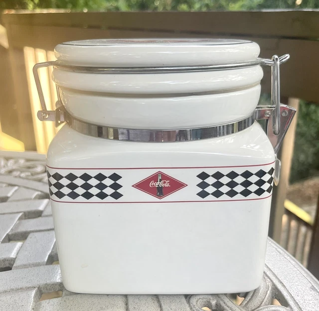 Coca-Cola Brand Cookie Jar Canister By Gibson USA - 2003 MINT!
