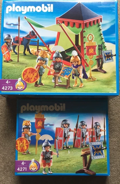 Baliste Romaine Playmobil Avec 3 Arbalètes - Accessoires Pour Figurines Romains - Occasion