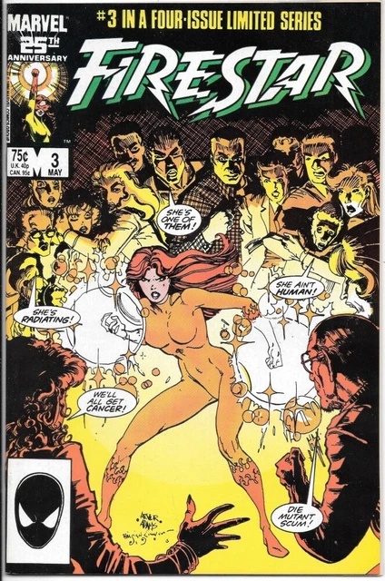 Firestar Comic Book #3 Marvel Comics 1986 VERY HIGH GRADE UNREAD NEW