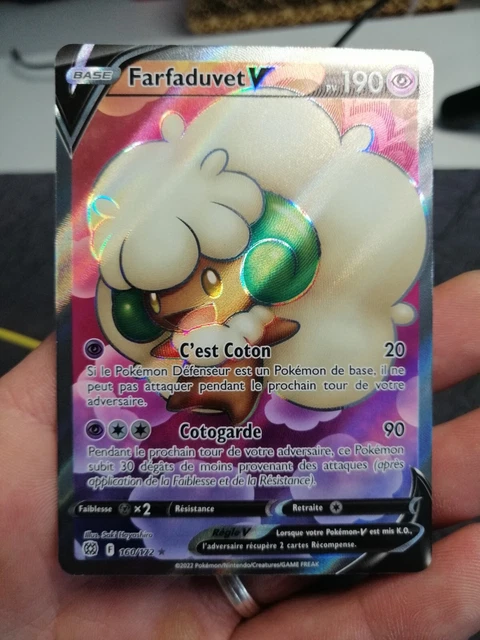 Carte Pokémon Farfaduvet V 160/172 Full Art EB09 Stars Étincelantes FR