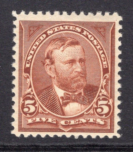 USA 1894 5 ¢ Grant - Og MNH - Sc#255 - Chats