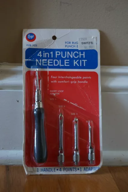 Boye 4 in 1 Punch Needle Kit Item 7426