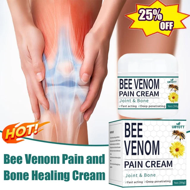 Crema de alivio articular de veneno de abeja 30 g crema de terapia articular y ósea crema veneno de abeja