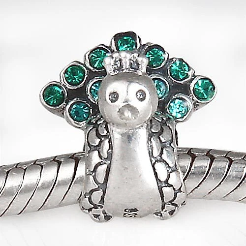 Queenberry Sterling Silver Grand Piano Charm Bead For European Bracelets - View #6