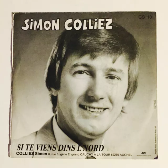 Ref977 Vinyle 45 Tours Simon Colliez Dédicace S'il Existe Une Autre Vie 2