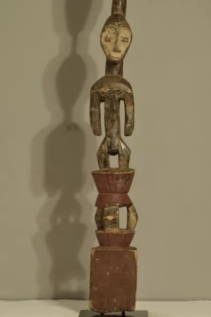 Statue African Lega Figurative Faces Statue