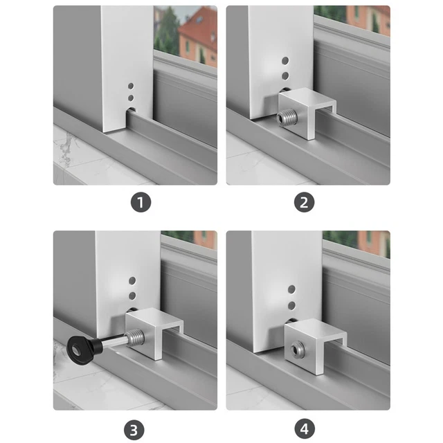 Housoutil Lot De 2 Verrous De Porte à Fenêtre Pour Porte Intérieure