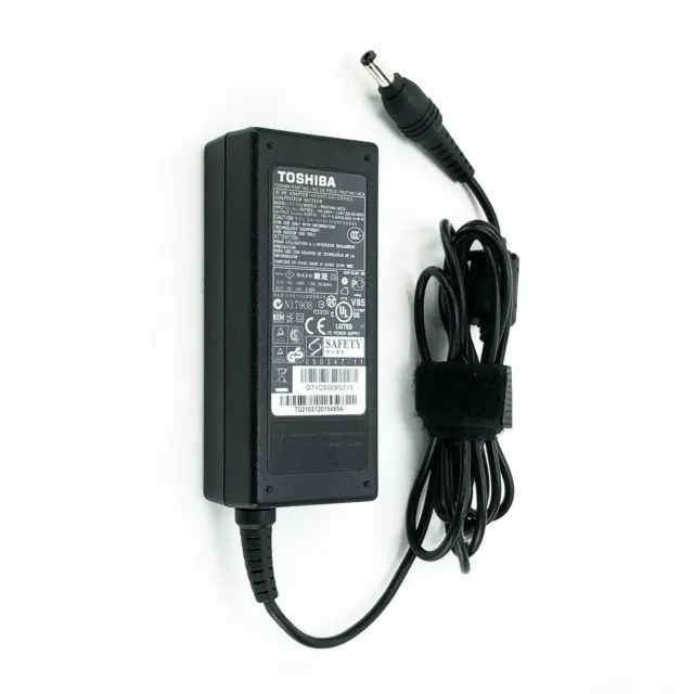 Open Box Genuine AC Adapter Charger for Toshiba Laptop with Cord 19V 3.42A 65W 2