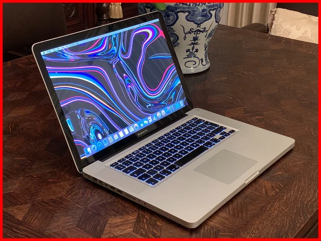 Apple MacBook Pro 15 inch - 1TB (1000GB) HDD 8GB Ram, 2.8GHz Intel Dual Graphics