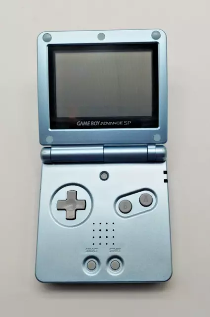Nintendo Gameboy Advance SP mit Ladekabel | Blau-Grau Hellblau | guter Zustand